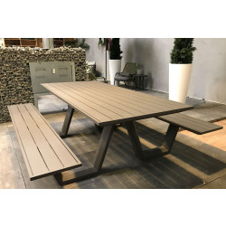 Fonteyn | Picknickbank Dax | Mat Taupe